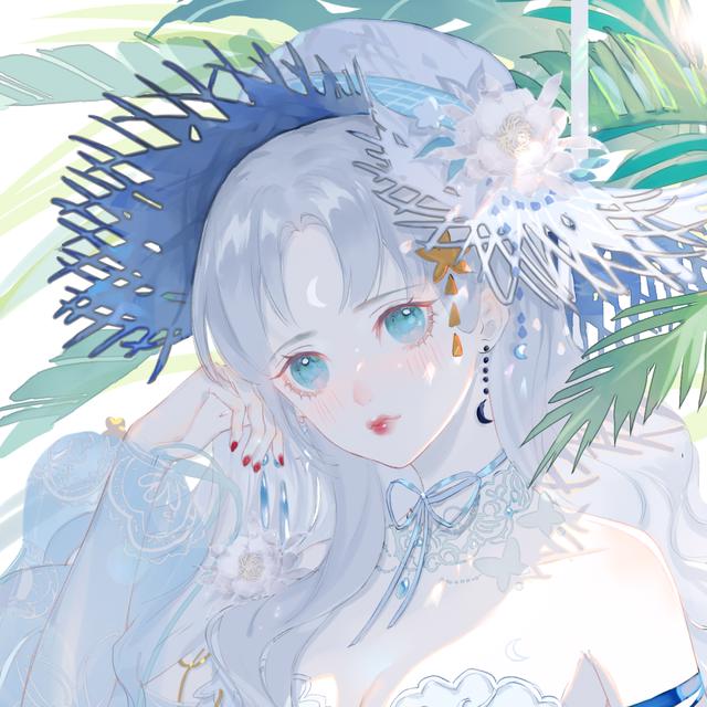 唯美动漫女生头像｜日落都是太阳