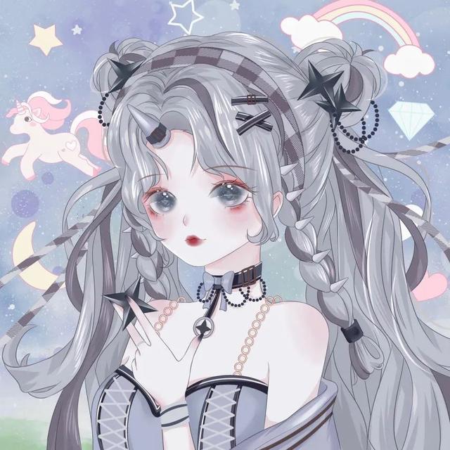 唯美动漫女生头像｜日落都是太阳