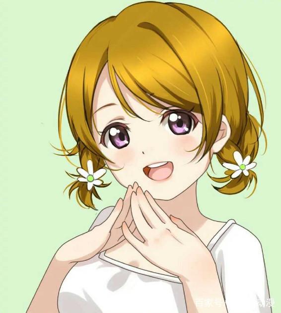 动漫头像：活泼开朗的女生，一个笑容就能让人心情舒畅！