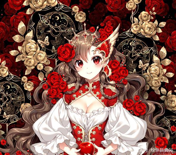 唯美动漫女生头像分享-0基础板绘如何画头像-绘伴肝货