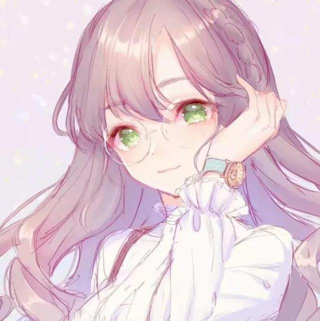 动漫女生头像丨不过是糟糕的一天而已