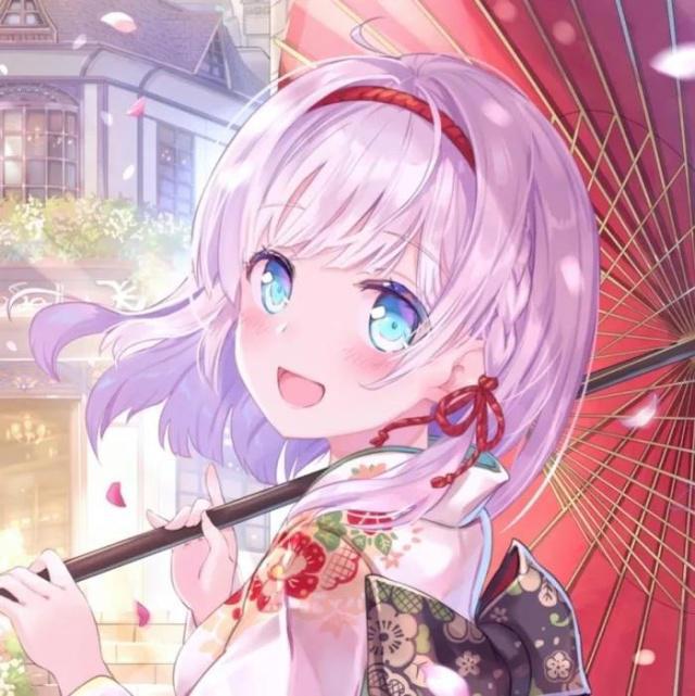 动漫女生头像丨不过是糟糕的一天而已