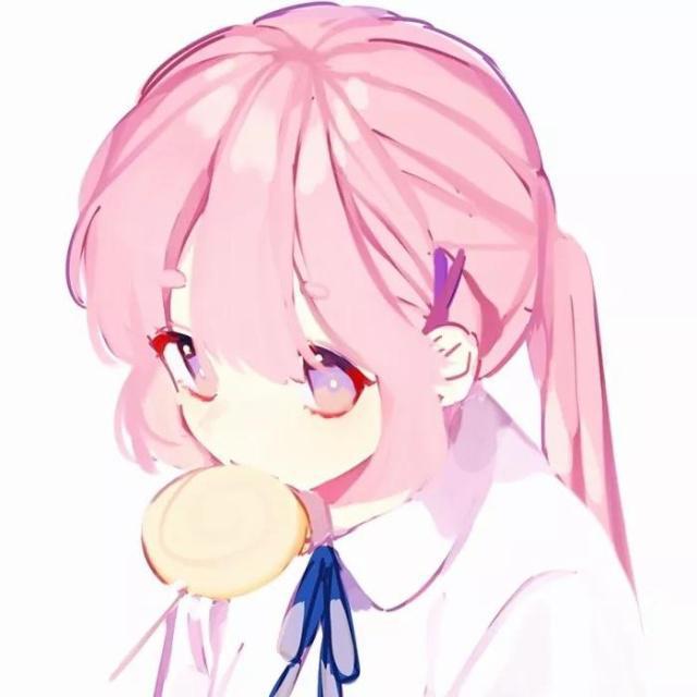 动漫女生头像丨不过是糟糕的一天而已