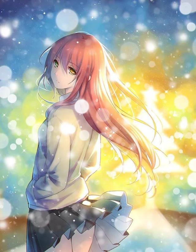 动漫女生头像丨不过是糟糕的一天而已