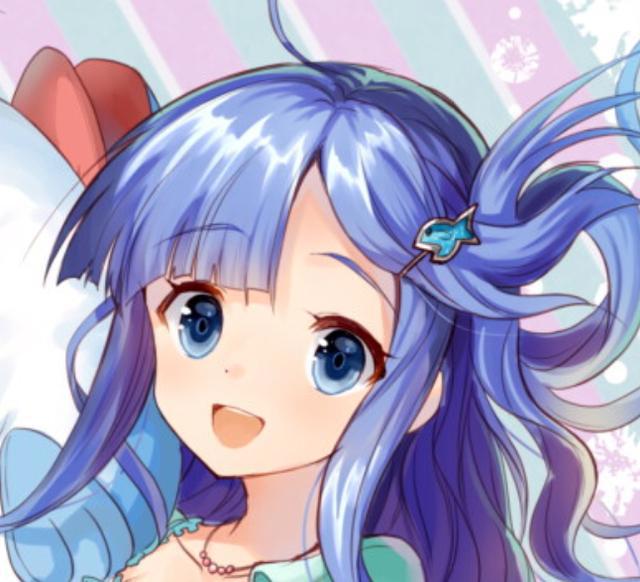 二次元动漫头像：拥有“蓝色”头发的女生，走到哪都受欢迎！
