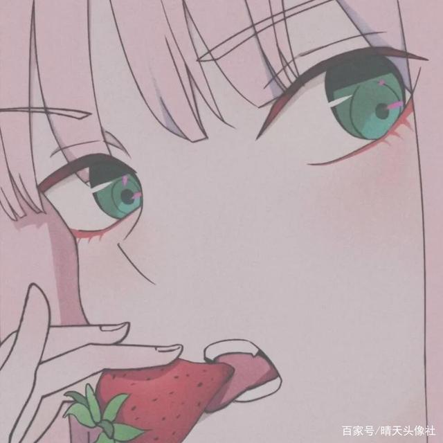 动漫女生头像，面对热爱要不遗余力地喜欢