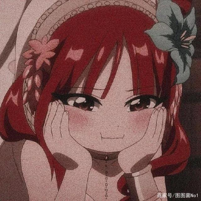 可爱动漫情侣女生头像手机壁纸背景图表情包超好看