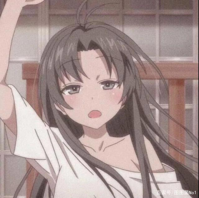 可爱动漫情侣女生头像手机壁纸背景图表情包超好看