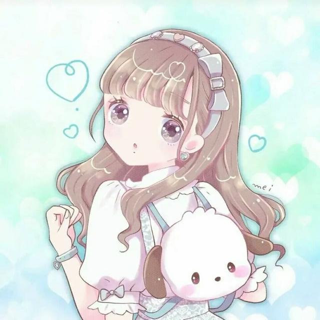 动漫闺蜜女生头像｜爱在黄昏后