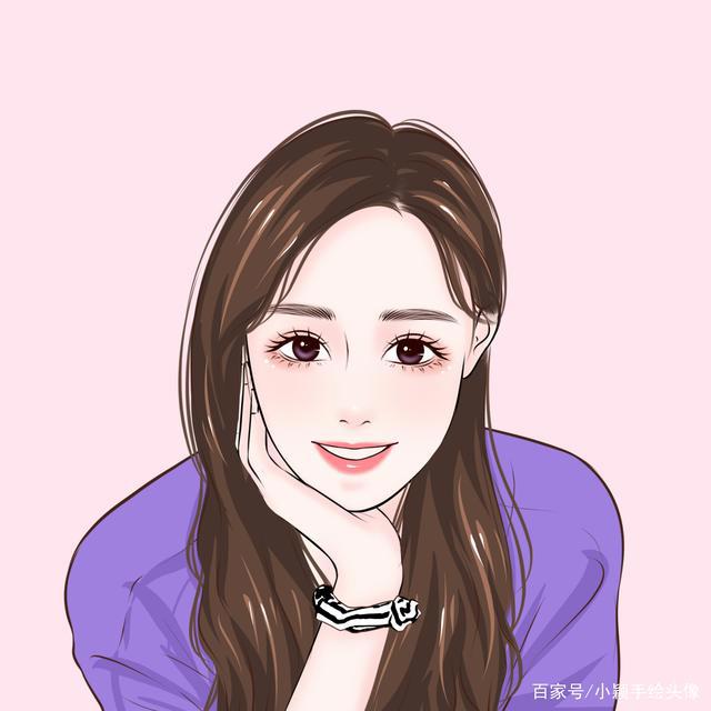 精致女生头像，美好的季节，唯美的手绘漫画头像