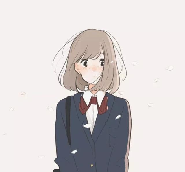 动漫女生头像：直到这一刻，我才愿意承认，我真的已经失去你了