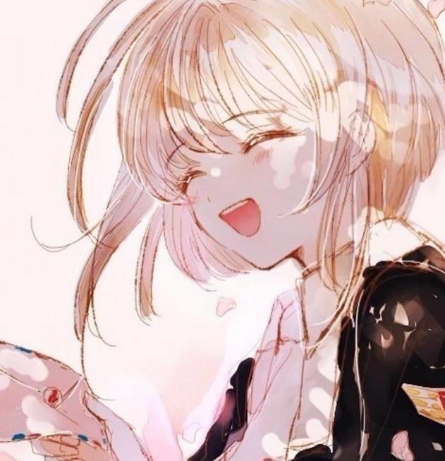 动漫头像：活泼开朗的美少女，对未来充满了希望！