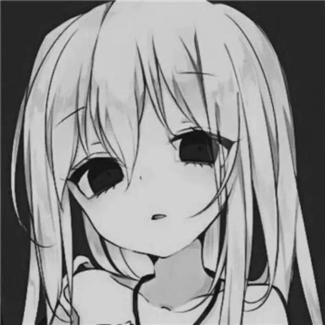 丧系动漫女生头像：别让世俗淹没生活的浪漫和热情