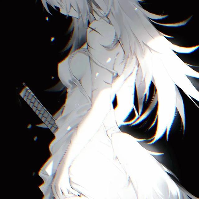 丧系动漫女生头像：别让世俗淹没生活的浪漫和热情