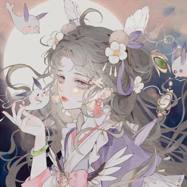 精美绝伦的古风动漫女生头像｜你就是我的太阳