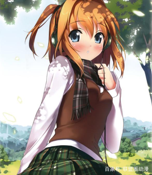 动漫头像：活泼可爱的女生，看到她们的笑脸，所有烦恼都没了！