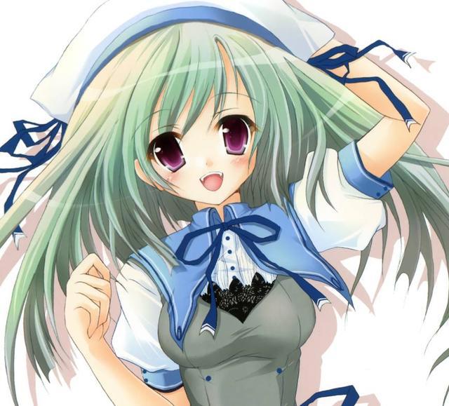 动漫头像：可爱大头贴系列，既害羞又可爱的二次元女生！