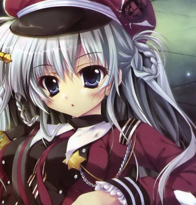 动漫头像：可爱大头贴系列，既害羞又可爱的二次元女生！