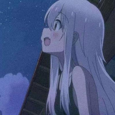 微丧动漫女生头像：很遗憾吧，那么喜欢最后连一张合影都没有