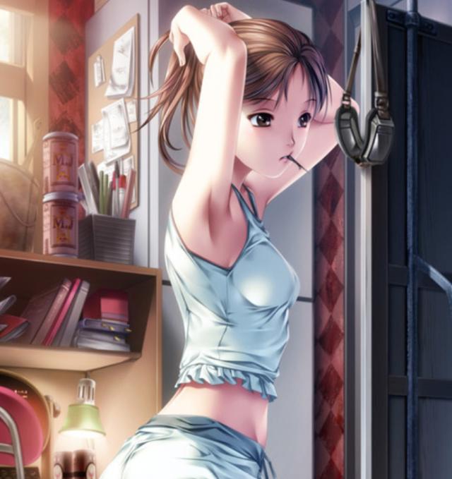 动漫头像：可爱女生系列，听说喜欢笑的女生性格都不错！