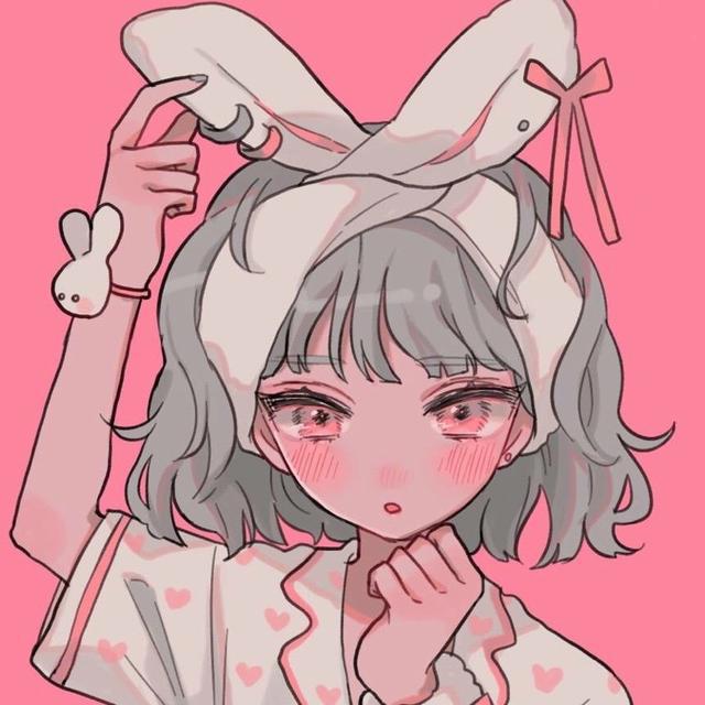 二次元超可爱动漫女生头像，我不是高傲也不是胡闹，只是厌倦了！