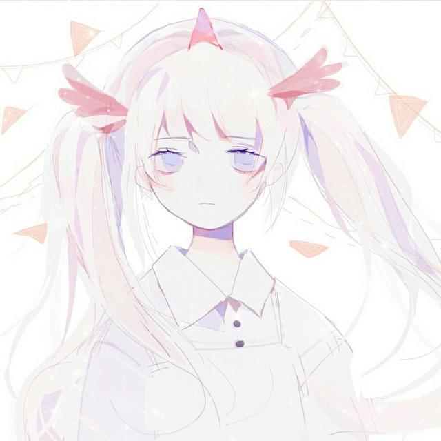 二次元超可爱动漫女生头像，我不是高傲也不是胡闹，只是厌倦了！