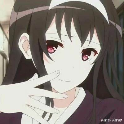 女生动漫头像.春暖花开不及你回眸一笑