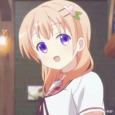 女生动漫头像.春暖花开不及你回眸一笑