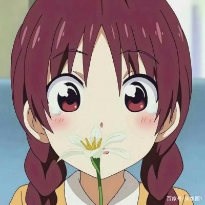 女生动漫头像.春暖花开不及你回眸一笑