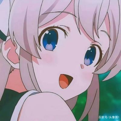 女生动漫头像.春暖花开不及你回眸一笑