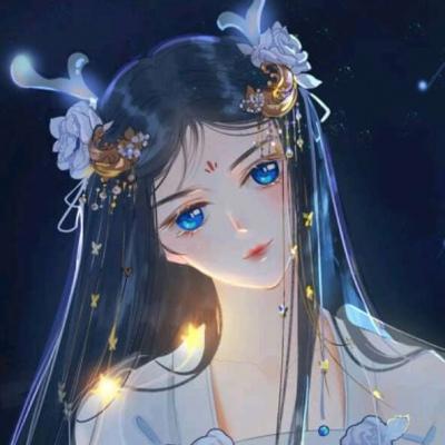 古风动漫女生头像&绕过江山错落,才发现你是人间星火