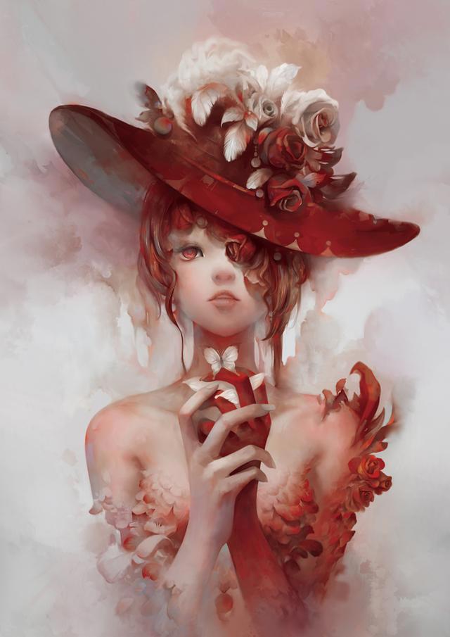 超美二次元动漫女生头像，初遇时你笑了，结果后来我爱了！