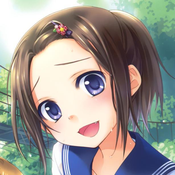 动漫头像：校园风系列，美丽可爱的二次元女生！