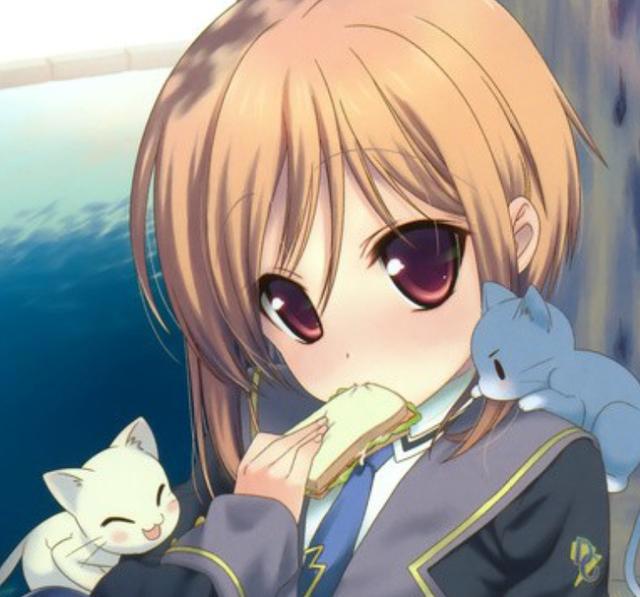 动漫头像：校园风系列，美丽可爱的二次元女生！