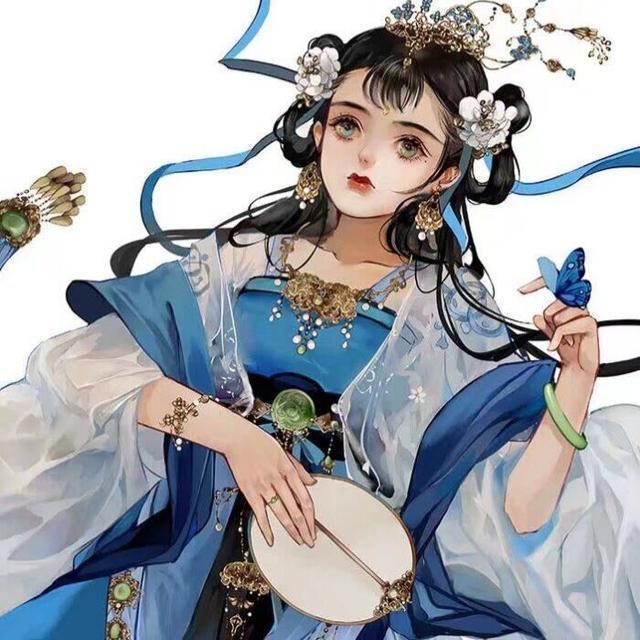 神仙·动漫女生头像丨就算是万丈深渊，走下去，也是前程万里