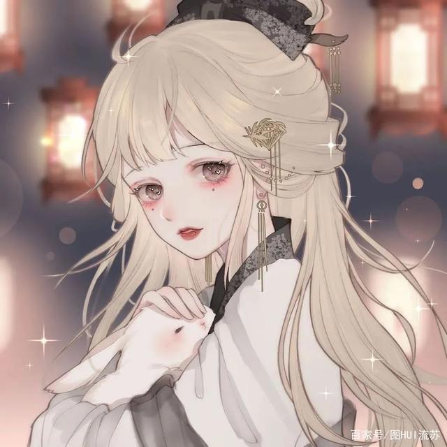 小清新女生卡通头像