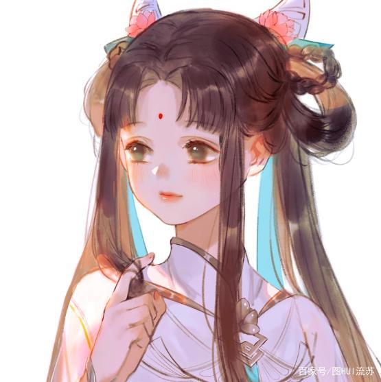 小清新女生卡通头像