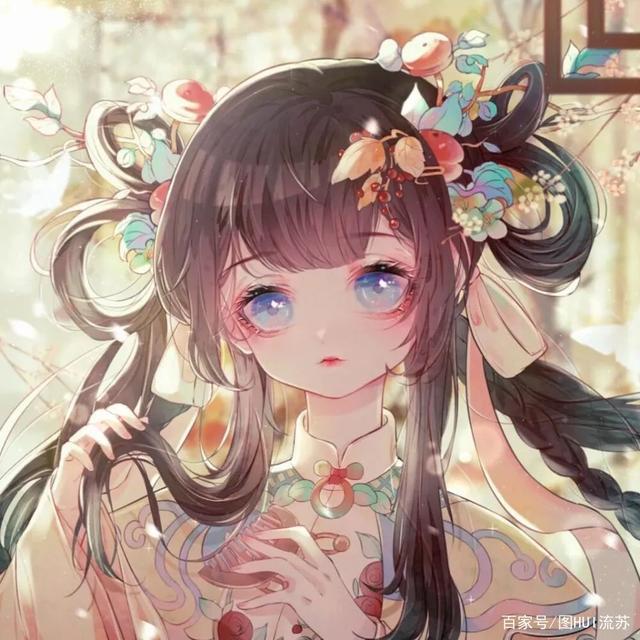 小清新女生卡通头像