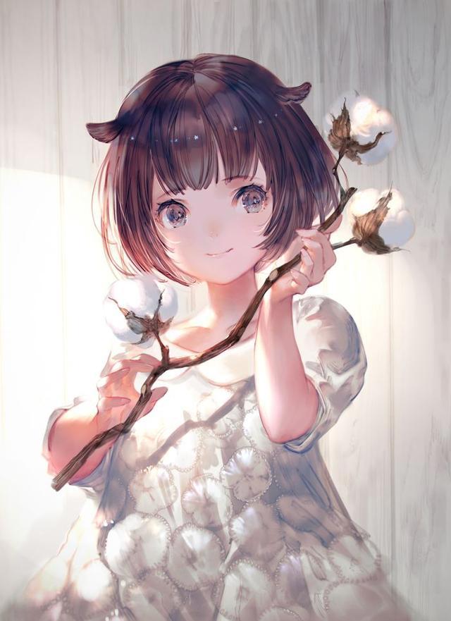 二次元超美动漫女生头像，若有幸到白头绝不负你此生温柔！