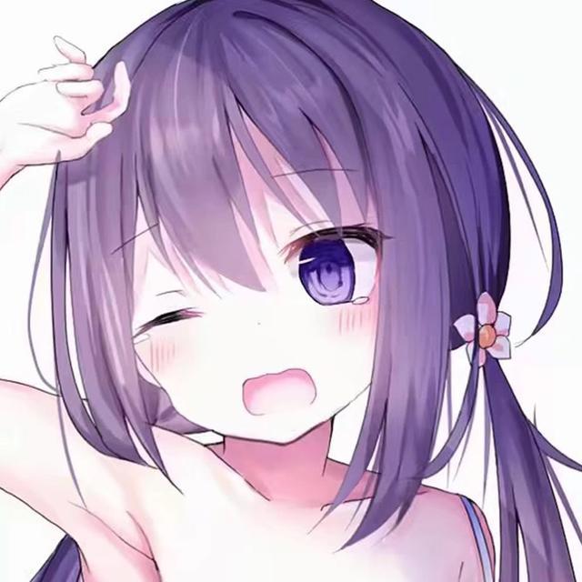 温柔可爱系——动漫女生头像:想握住整个星河,悄悄赠你漫天星火