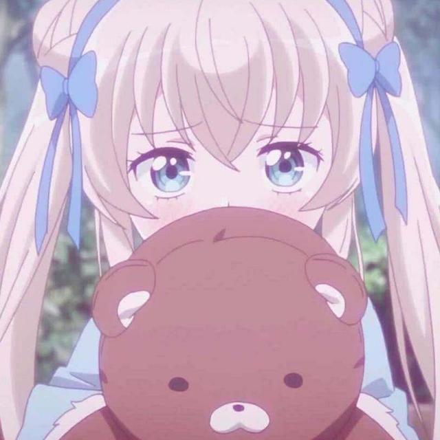 温柔可爱系——动漫女生头像:想握住整个星河,悄悄赠你漫天星火