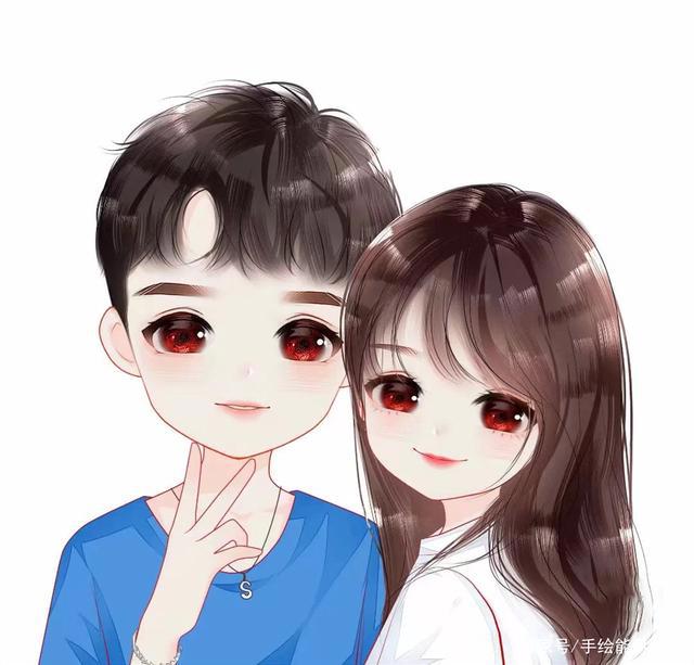 可爱又时尚的漫画风格女生微信头像！