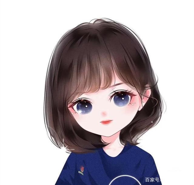 可爱又时尚的漫画风格女生微信头像！