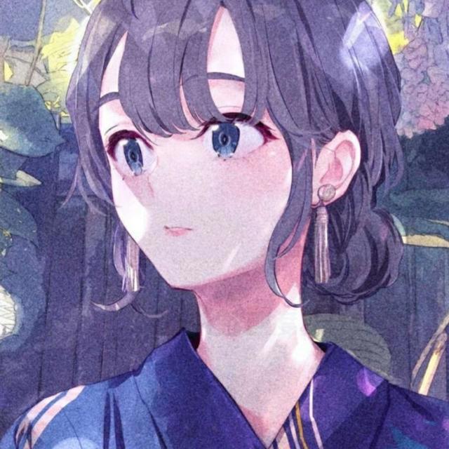 动漫女生头像，古风哦