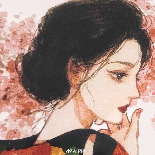 动漫女生头像，古风哦