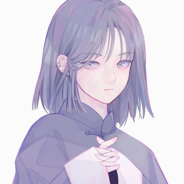 动漫女生头像，古风哦