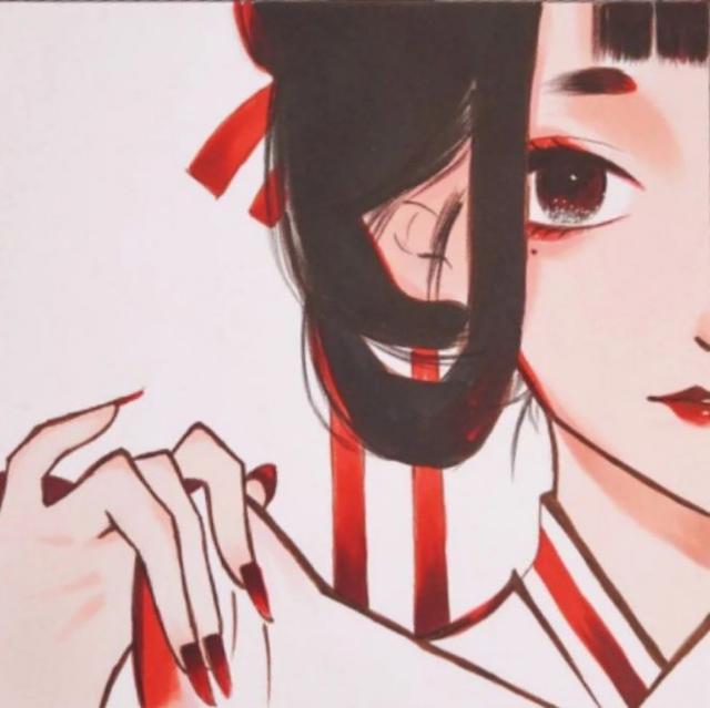 动漫女生头像，古风哦