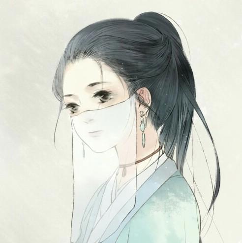 动漫女生头像，古风哦