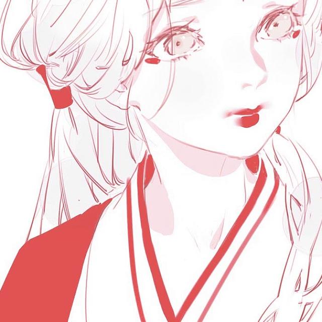 动漫女生头像，古风哦