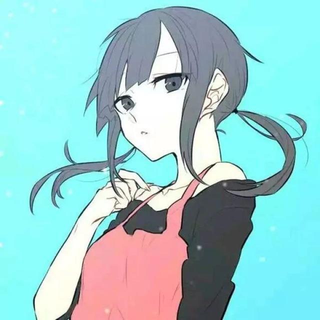 青春美少女动漫头像，女生可爱萌，没有人不辛苦，只是有人不喊疼